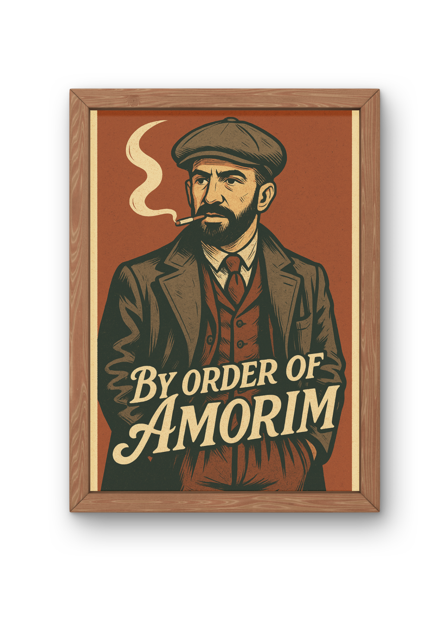 Ruben Amorim "Peaky Blinders" Inspired Poster